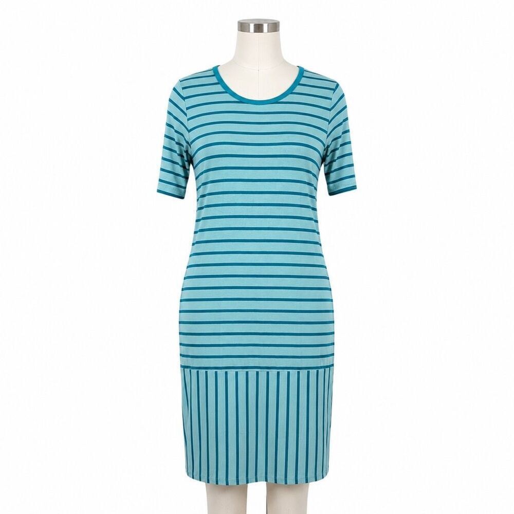 Lularoe Julia Fitted Dress - Size Large